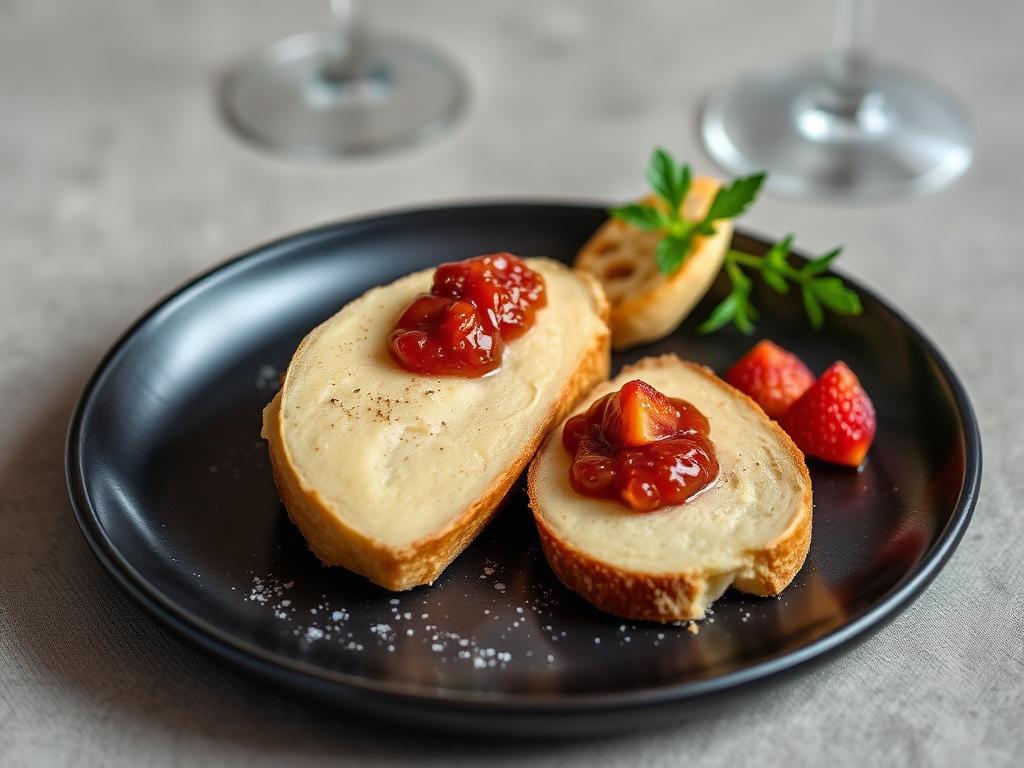 Foie gras maison, chutney de figues
