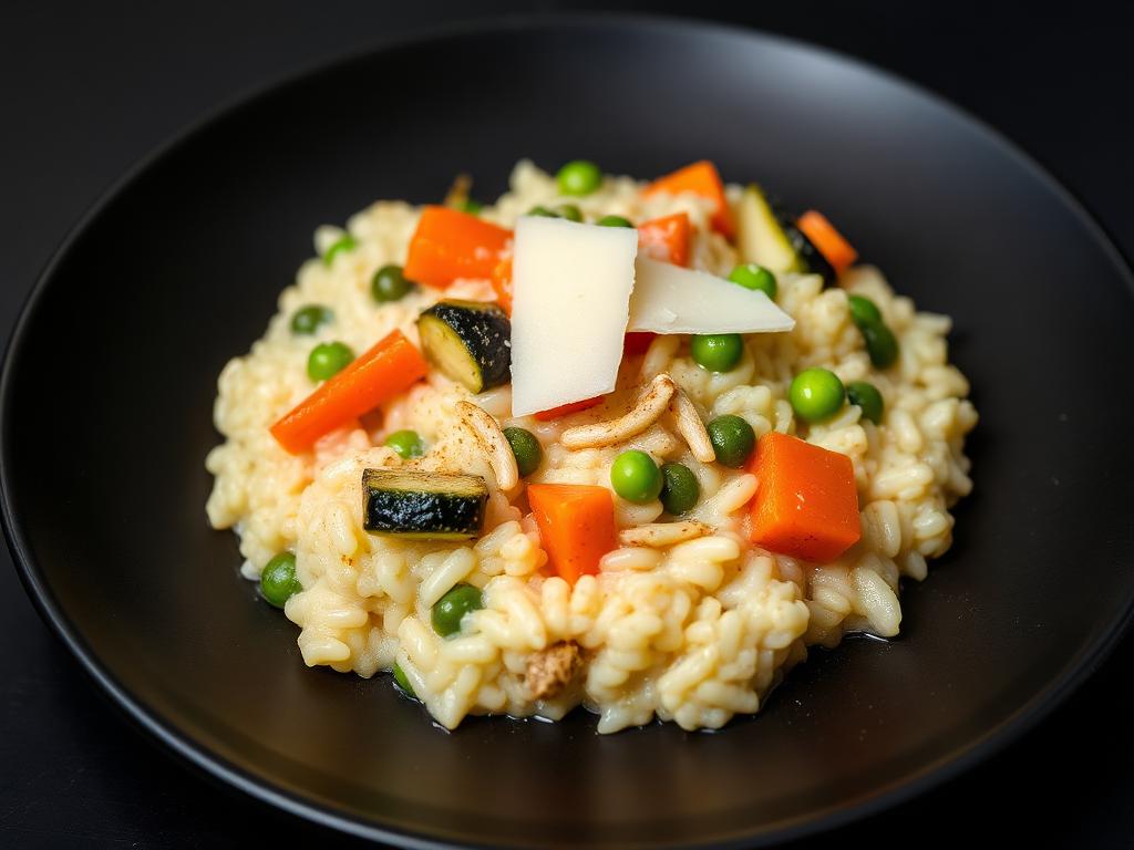 Risotto aux légumes de saison